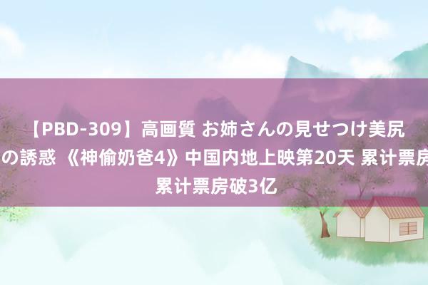 【PBD-309】高画質 お姉さんの見せつけ美尻＆美脚の誘惑 《神偷奶爸4》中国内地上映第20天 累计票房破3亿