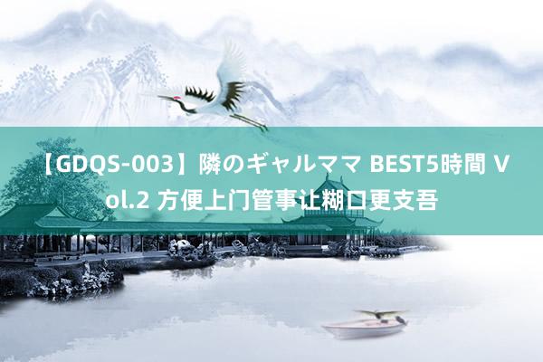 【GDQS-003】隣のギャルママ BEST5時間 Vol.2 方便上门管事让糊口更支吾